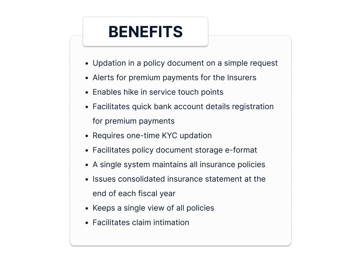 Benefits of Insurance Repository Registration in India